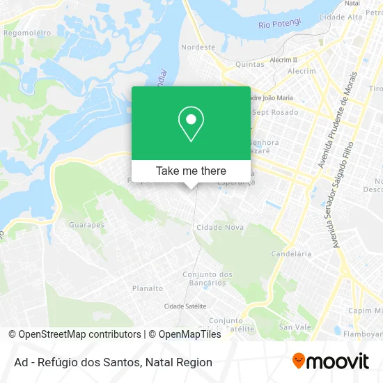 Ad - Refúgio dos Santos map