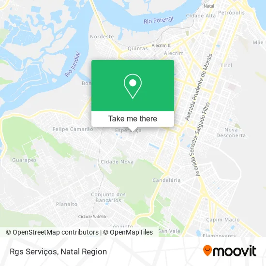 Rgs Serviços map