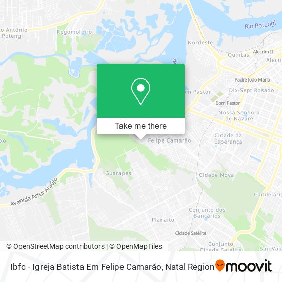Ibfc - Igreja Batista Em Felipe Camarão map