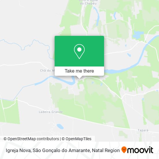 Igreja Nova, São Gonçalo do Amarante map