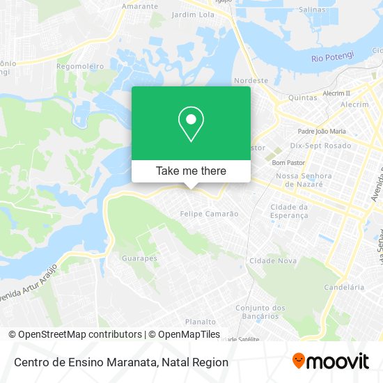 Centro de Ensino Maranata map