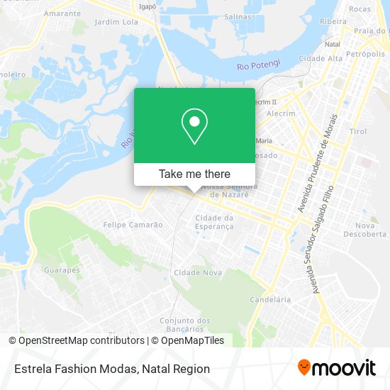 Estrela Fashion Modas map