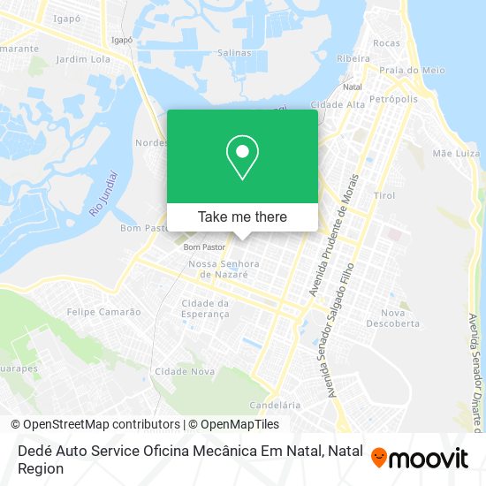 Dedé Auto Service Oficina Mecânica Em Natal map