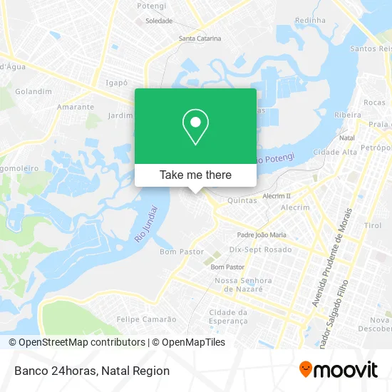 Banco 24horas map