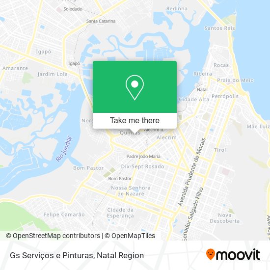 Gs Serviços e Pinturas map