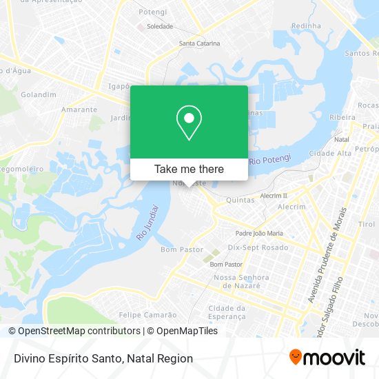 Divino Espírito Santo map