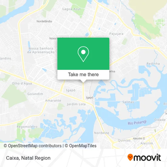 Caixa map