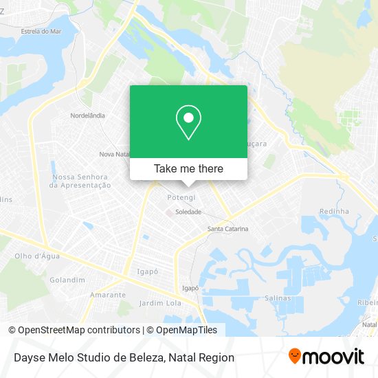 Dayse Melo Studio de Beleza map