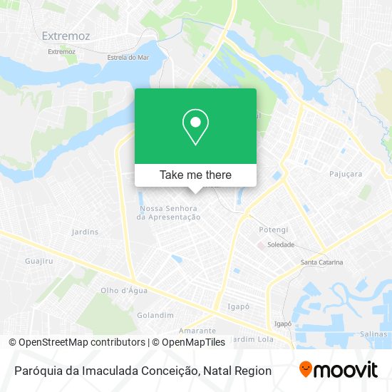 Paróquia da Imaculada Conceição map