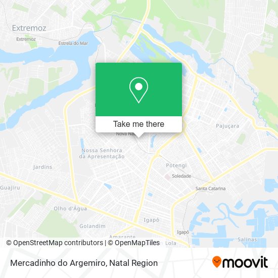 Mercadinho do Argemiro map