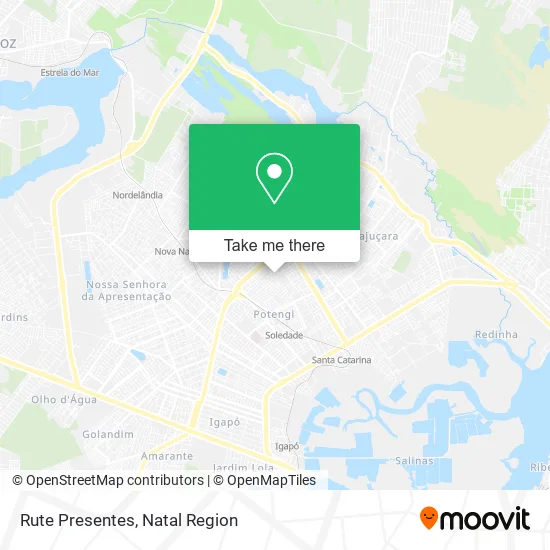 Rute Presentes map