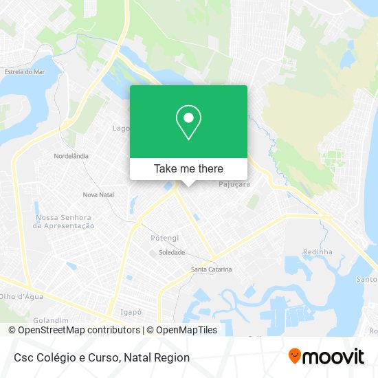 Csc Colégio e Curso map