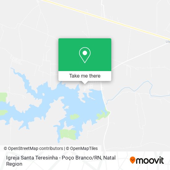 Igreja Santa Teresinha - Poço Branco / RN map