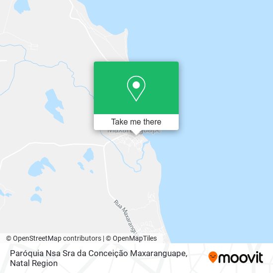 Paróquia Nsa Sra da Conceição Maxaranguape map