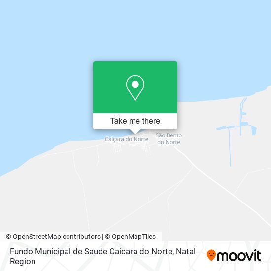 Fundo Municipal de Saude Caicara do Norte map