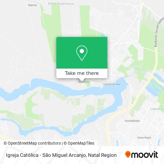 Igreja Católica - São Miguel Arcanjo map