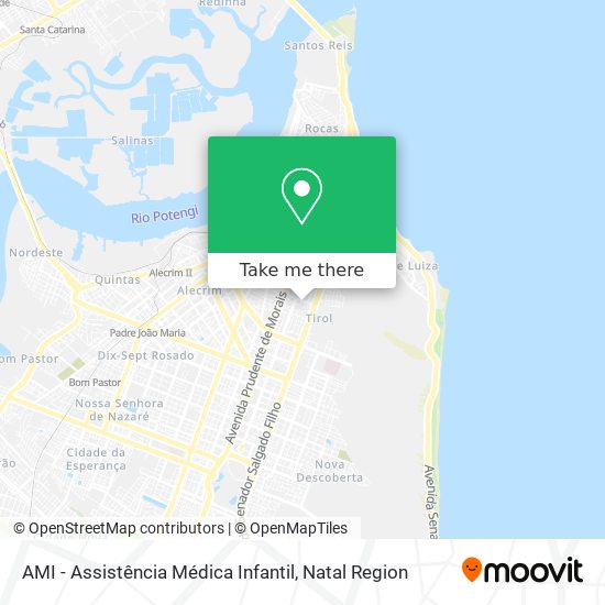 AMI - Assistência Médica Infantil map