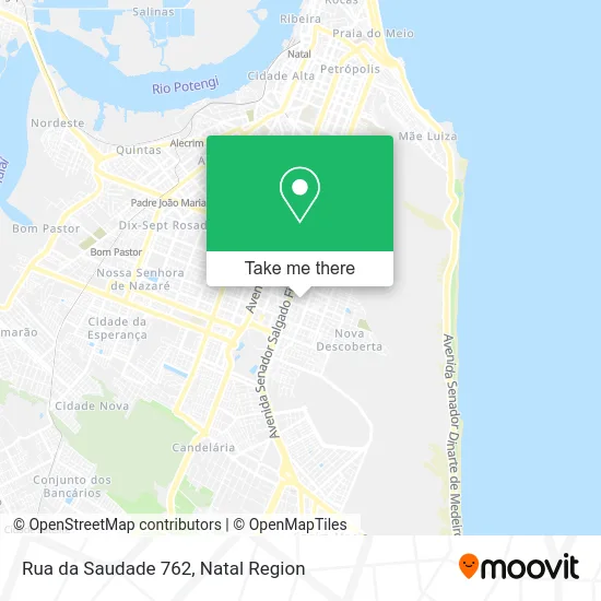 Rua da Saudade 762 map