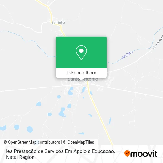 Ies Prestação de Servicos Em Apoio a Educacao map