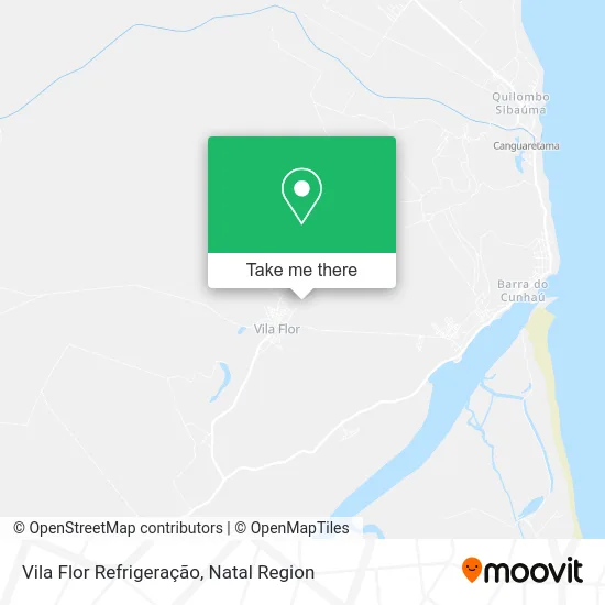 Vila Flor Refrigeração map