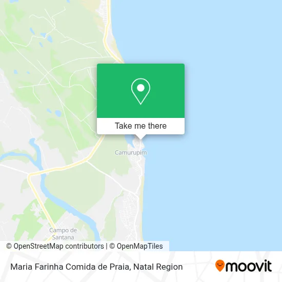 Maria Farinha Comida de Praia map