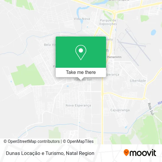 Dunas Locação e Turismo map