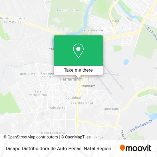 Disape Distribuidora de Auto Pecas map