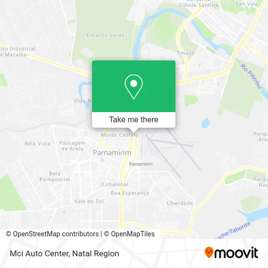 Mci Auto Center map