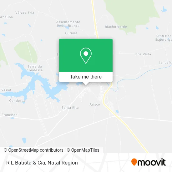 R L Batista & Cia map