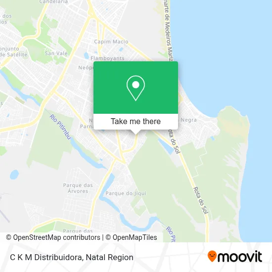 C K M Distribuidora map