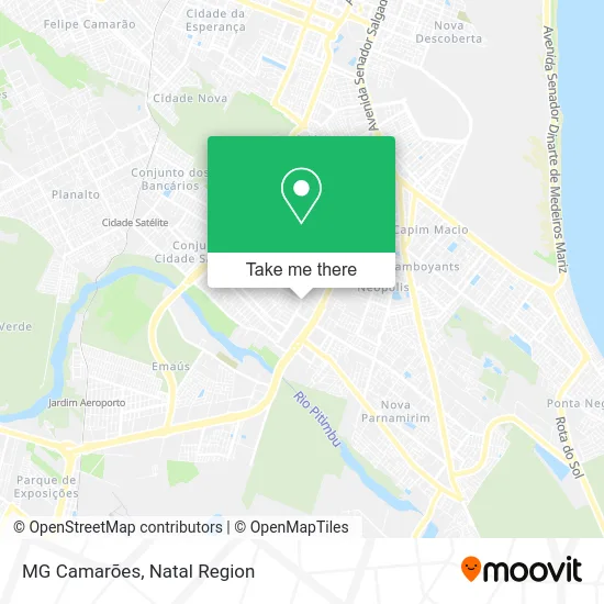 MG Camarões map