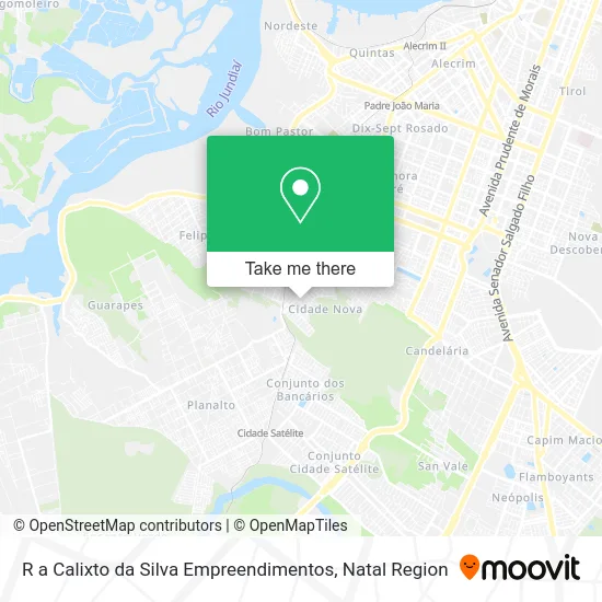 R a Calixto da Silva Empreendimentos map