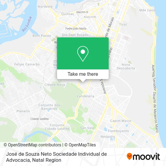 José de Souza Neto Sociedade Individual de Advocacia map