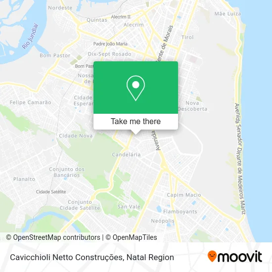 Cavicchioli Netto Construções map
