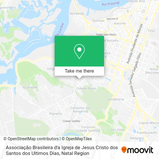 Associação Brasileira d'a Igreja de Jesus Cristo dos Santos dos Ultimos Dias map
