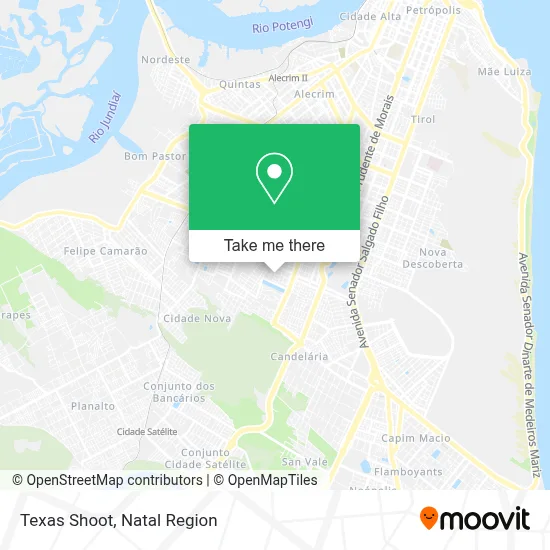 Texas Shoot map