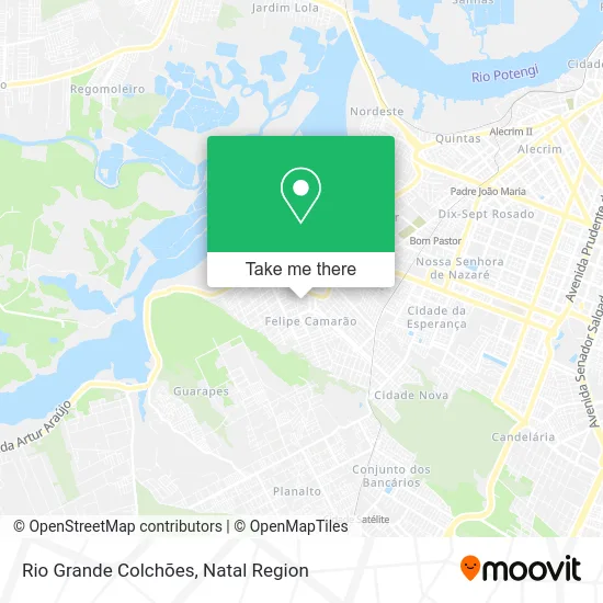 Rio Grande Colchões map