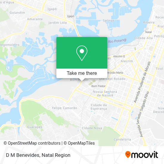 D M Benevides map