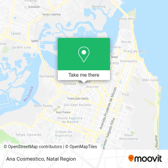 Ana Cosmestico map