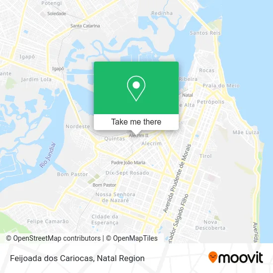 Feijoada dos Cariocas map