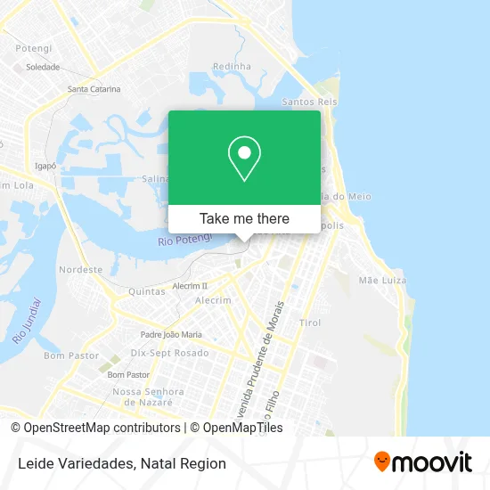 Leide Variedades map