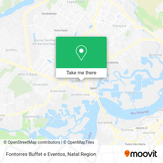 Fontorres Buffet e Eventos map