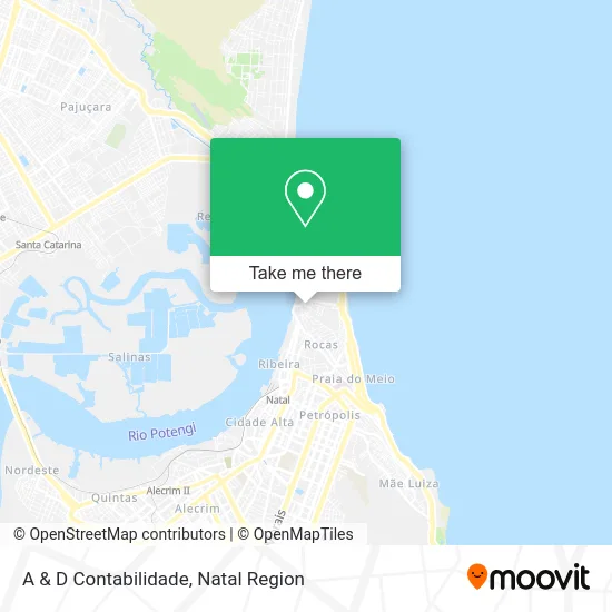 A & D Contabilidade map