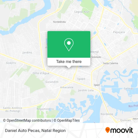 Daniel Auto Pecas map