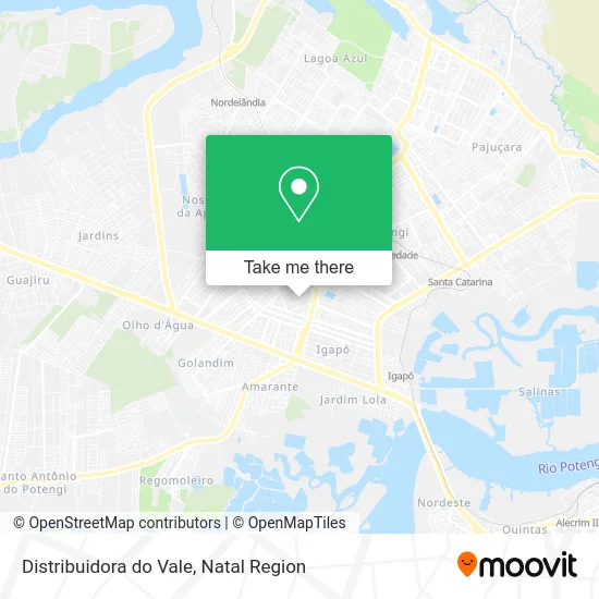 Distribuidora do Vale map