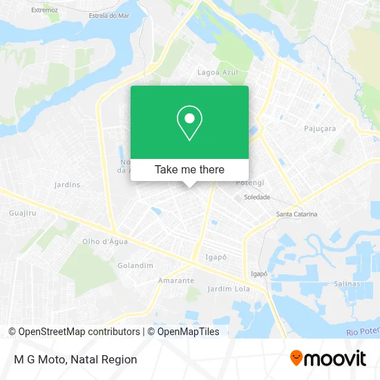 M G Moto map