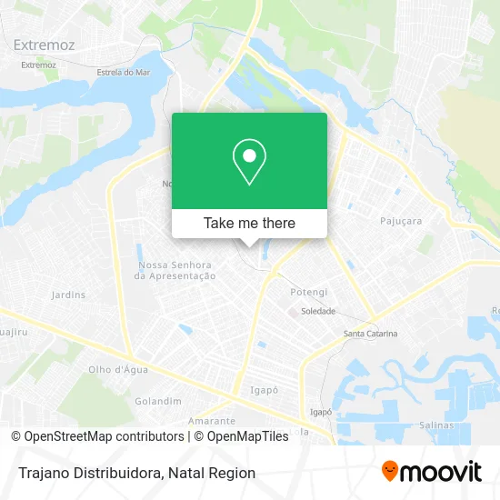 Trajano Distribuidora map