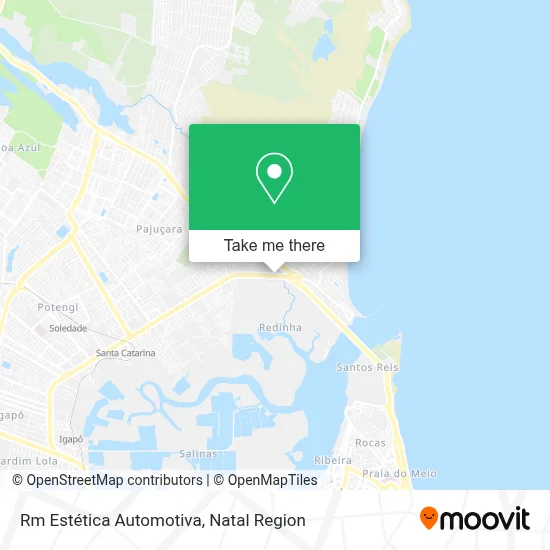 Rm Estética Automotiva map