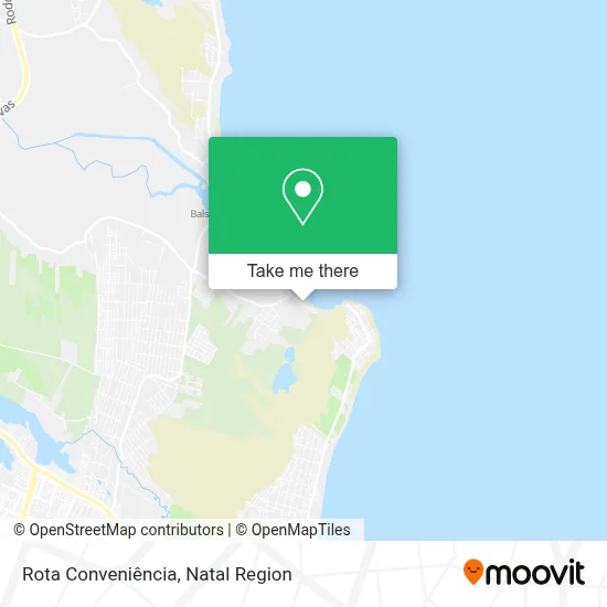 Rota Conveniência map