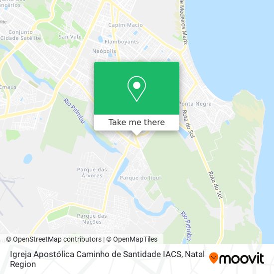 Igreja Apostólica Caminho de Santidade IACS map